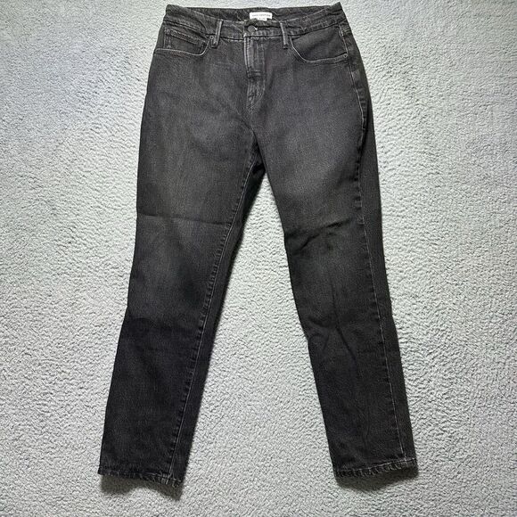 Good American Denim - Good American GOOD CLASSIC JEANS‎ GCTP602BT BLACK159 Size 15 Inseam 28"